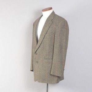 Evan Picone Men's Coat Blazer Wool Brown